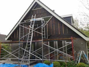 Plaatsen nieuw balkon en vervangen boei- en gootdelen